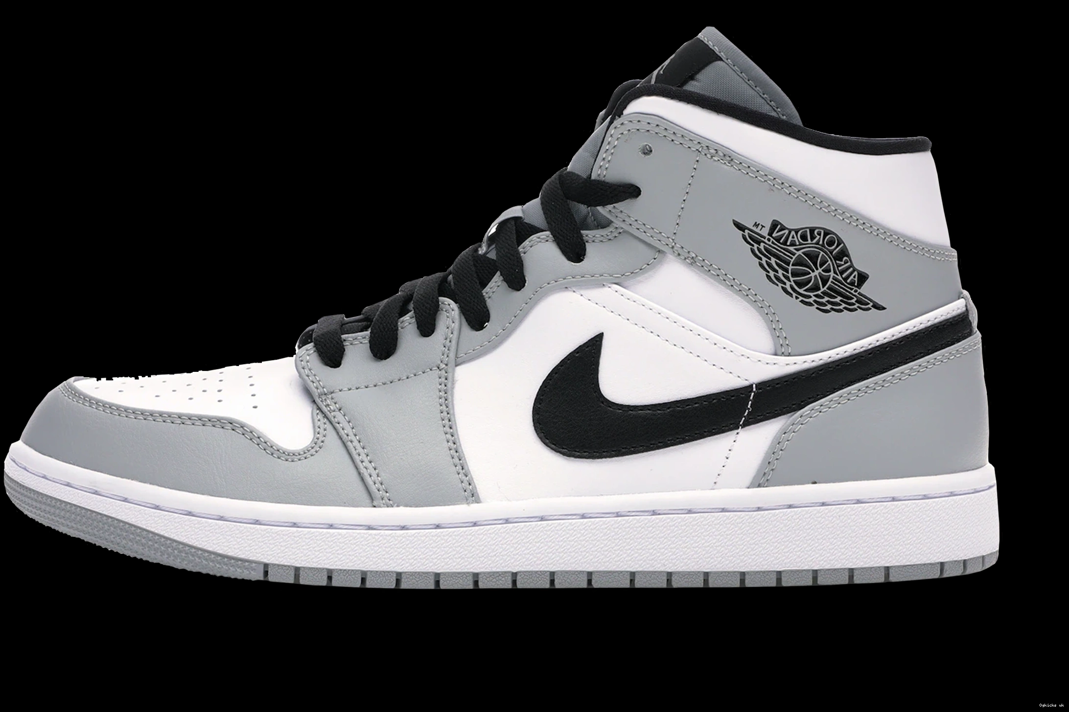 Grey Mid Smoke Air 1 Jordan 0728